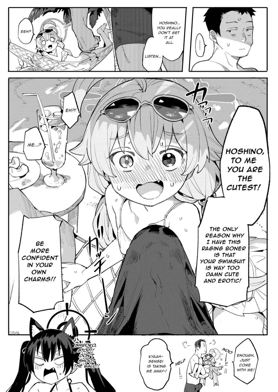 Page 4 Chapter Unknown_7509 Blue Archive - HOSHINO Is The One I Want!!