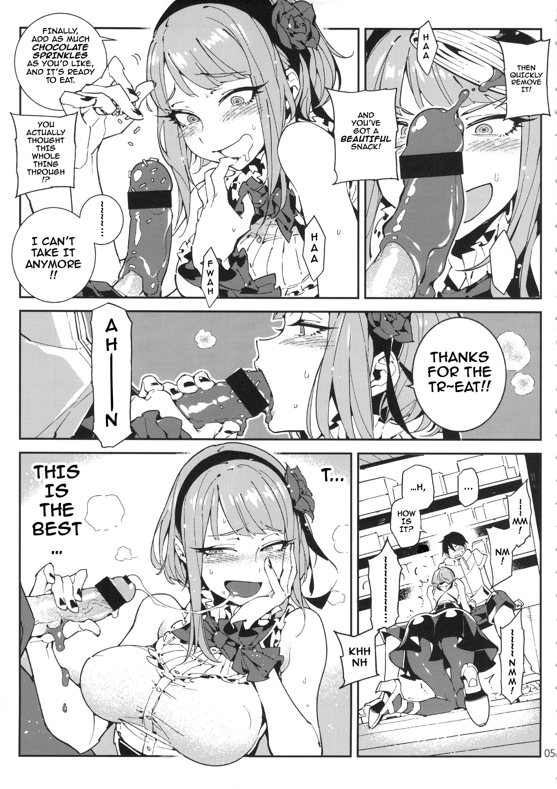 Page 6 Chapter Unknown_560e Dagashi Kashi - So○○ Sensou (Doujinshi)