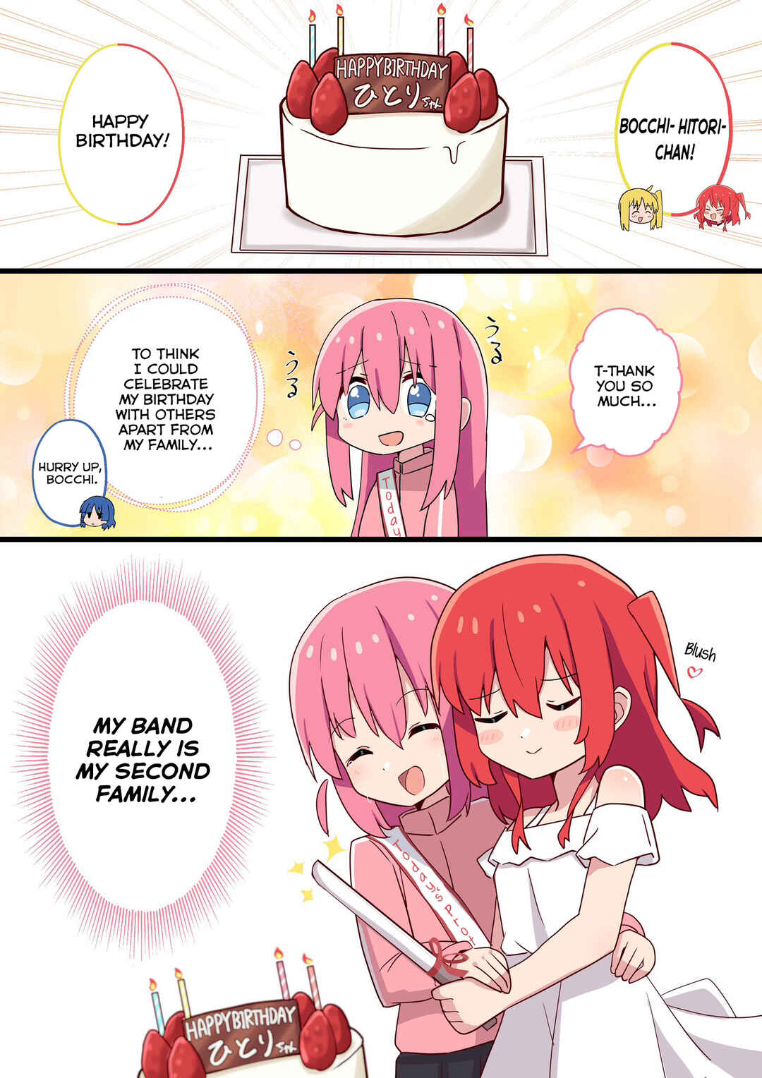 Page 1 Chapter 6 Bocchi the Rock - Kita-chan Iwaku (Doujinshi)