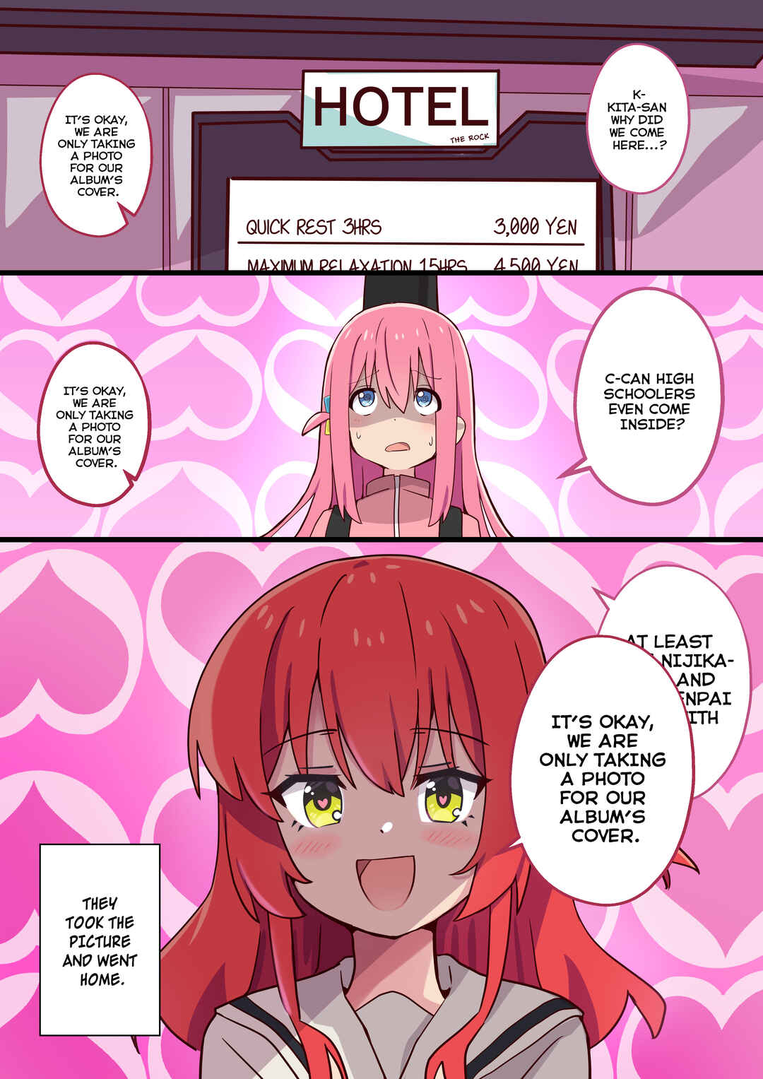 Page 1 Chapter 1 Bocchi the Rock - Kita-chan Iwaku (Doujinshi)