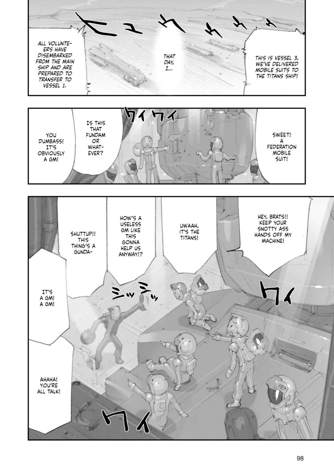 Page 2 Chapter 7 Advance of Zeta Re-Boot: Gundam Inle - Black Rabbit Had a Dream