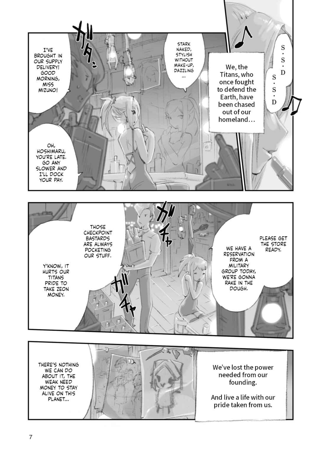 Page 10 Chapter 4 Advance of Zeta Re-Boot: Gundam Inle - Black Rabbit Had a Dream