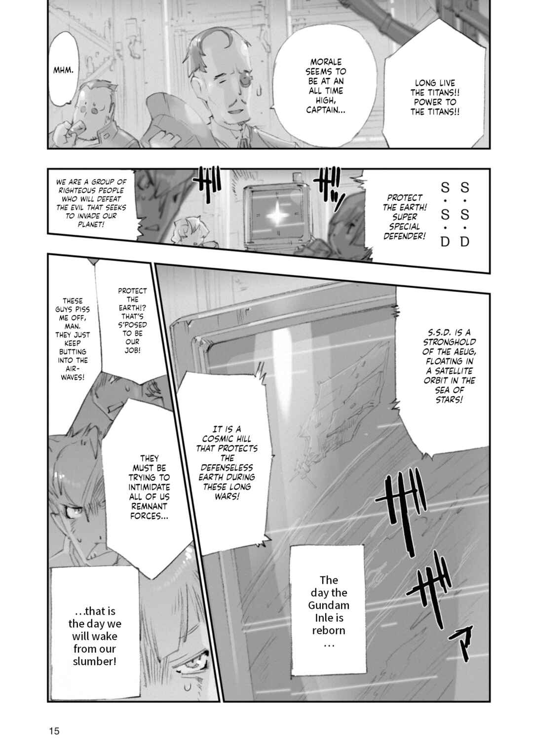 Page 17 Chapter 4 Advance of Zeta Re-Boot: Gundam Inle - Black Rabbit Had a Dream