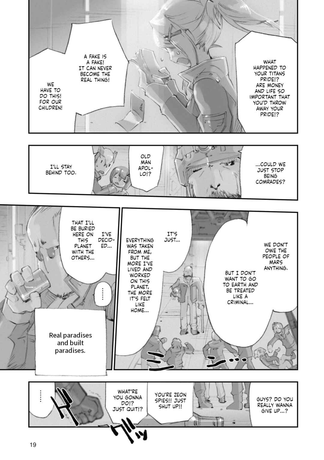 Page 21 Chapter 4 Advance of Zeta Re-Boot: Gundam Inle - Black Rabbit Had a Dream