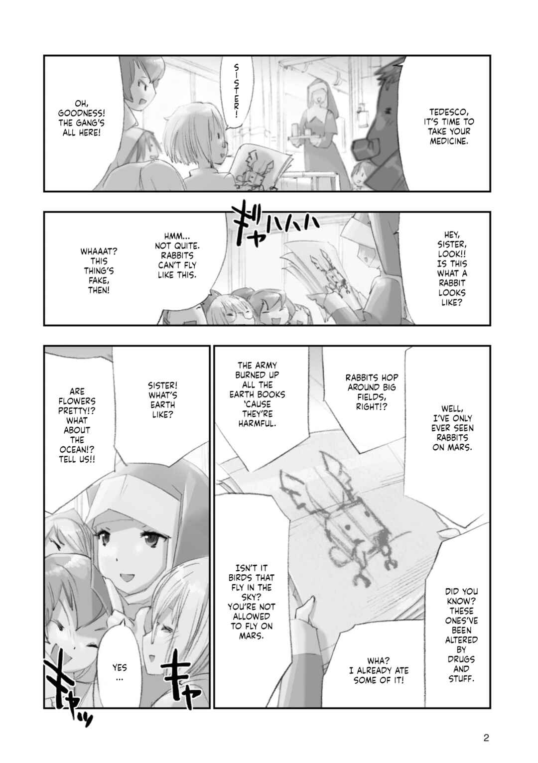 Page 6 Chapter 4 Advance of Zeta Re-Boot: Gundam Inle - Black Rabbit Had a Dream
