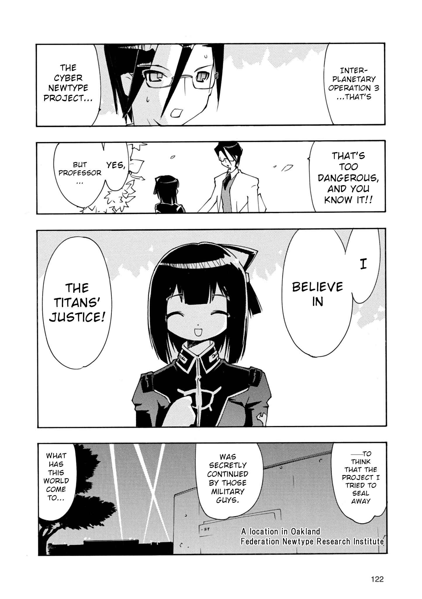 Page 11 Chapter 3.5 Advance of Zeta Re-Boot: Gundam Inle - Black Rabbit Had a Dream
