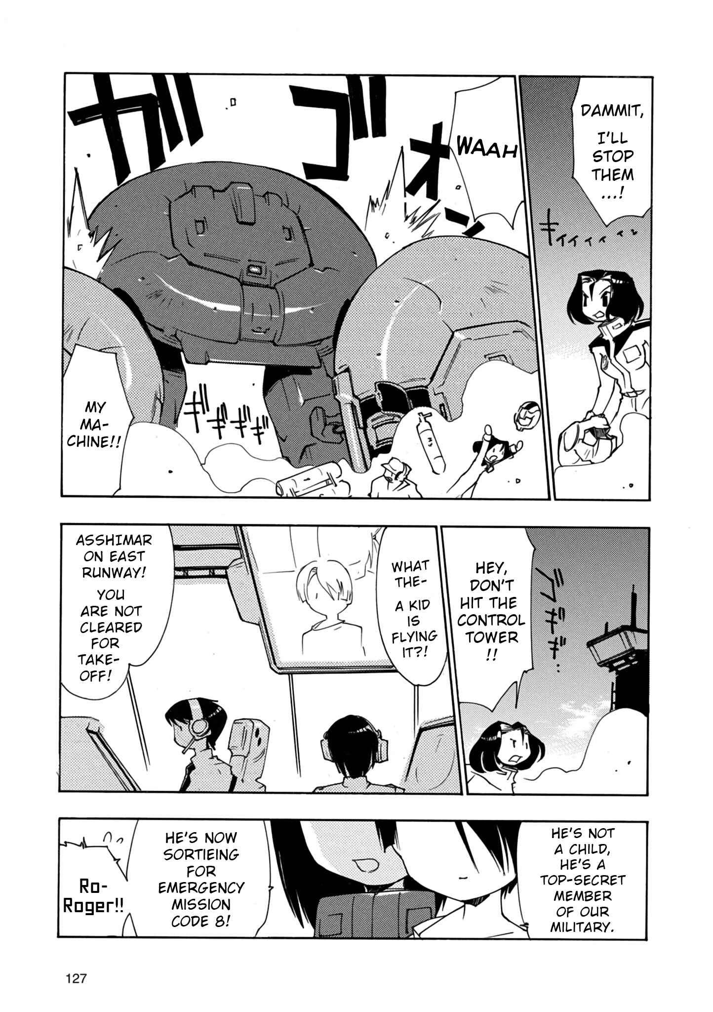 Page 16 Chapter 3.5 Advance of Zeta Re-Boot: Gundam Inle - Black Rabbit Had a Dream