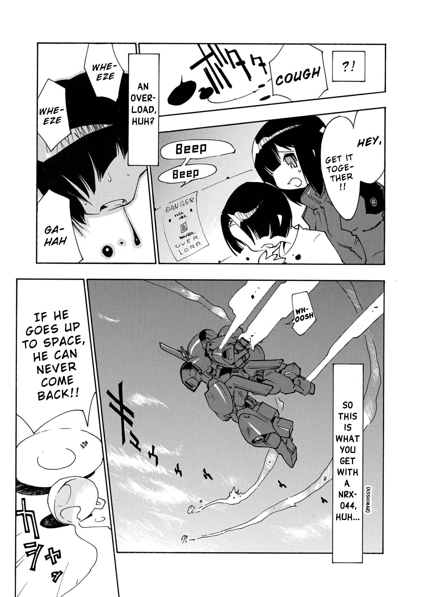 Page 25 Chapter 3.5 Advance of Zeta Re-Boot: Gundam Inle - Black Rabbit Had a Dream