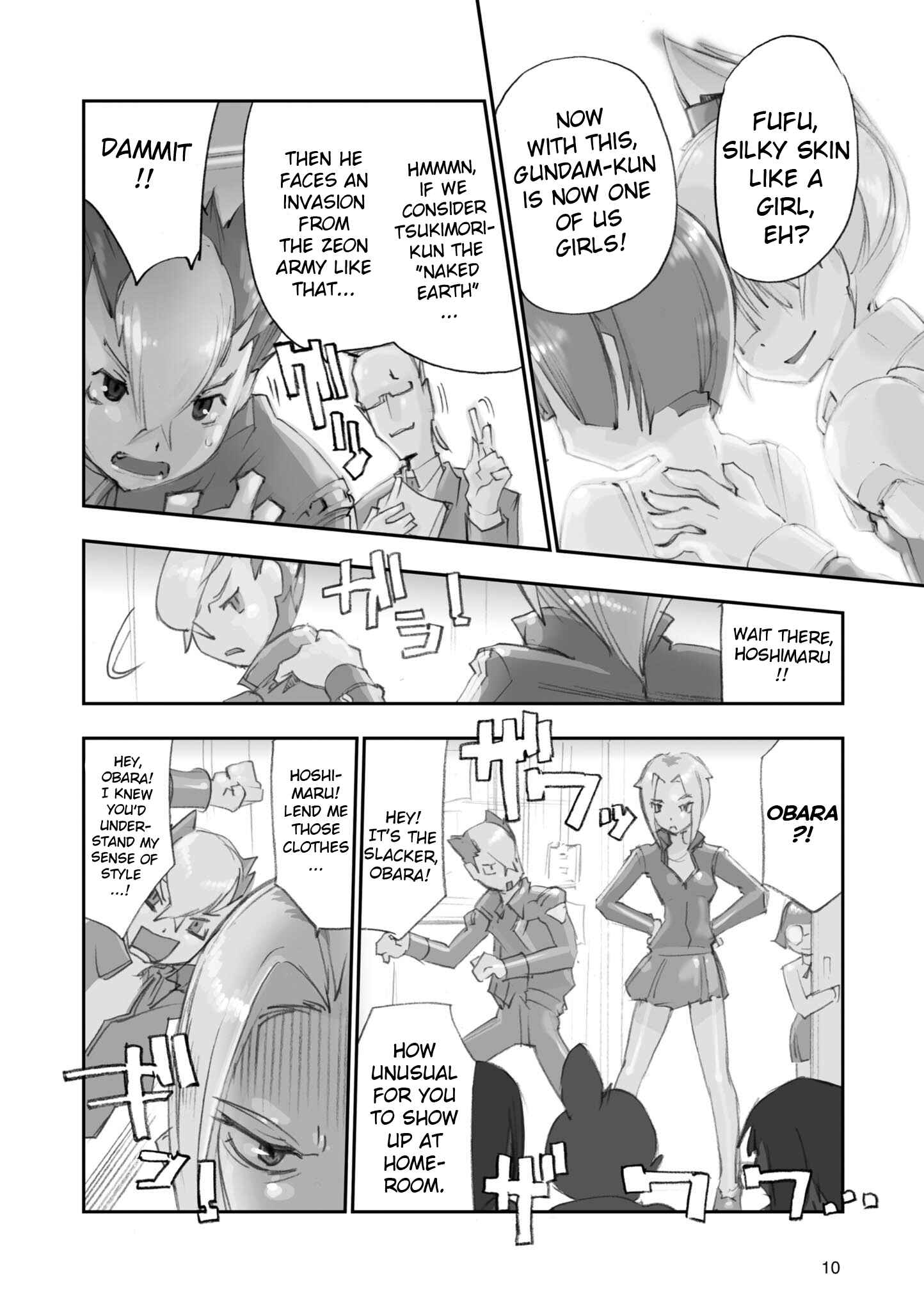 Page 13 Chapter 0 Advance of Zeta Re-Boot: Gundam Inle - Black Rabbit Had a Dream
