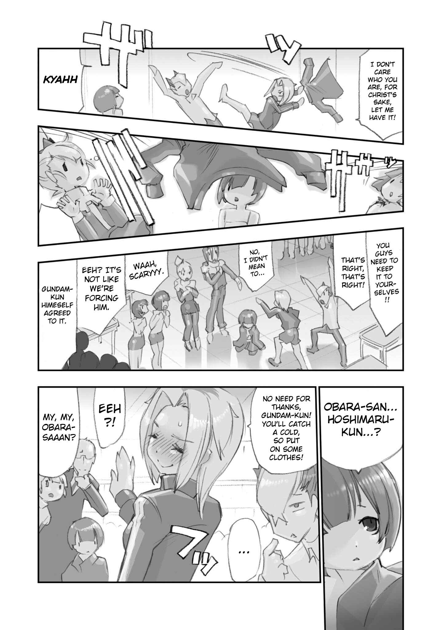 Page 14 Chapter 0 Advance of Zeta Re-Boot: Gundam Inle - Black Rabbit Had a Dream