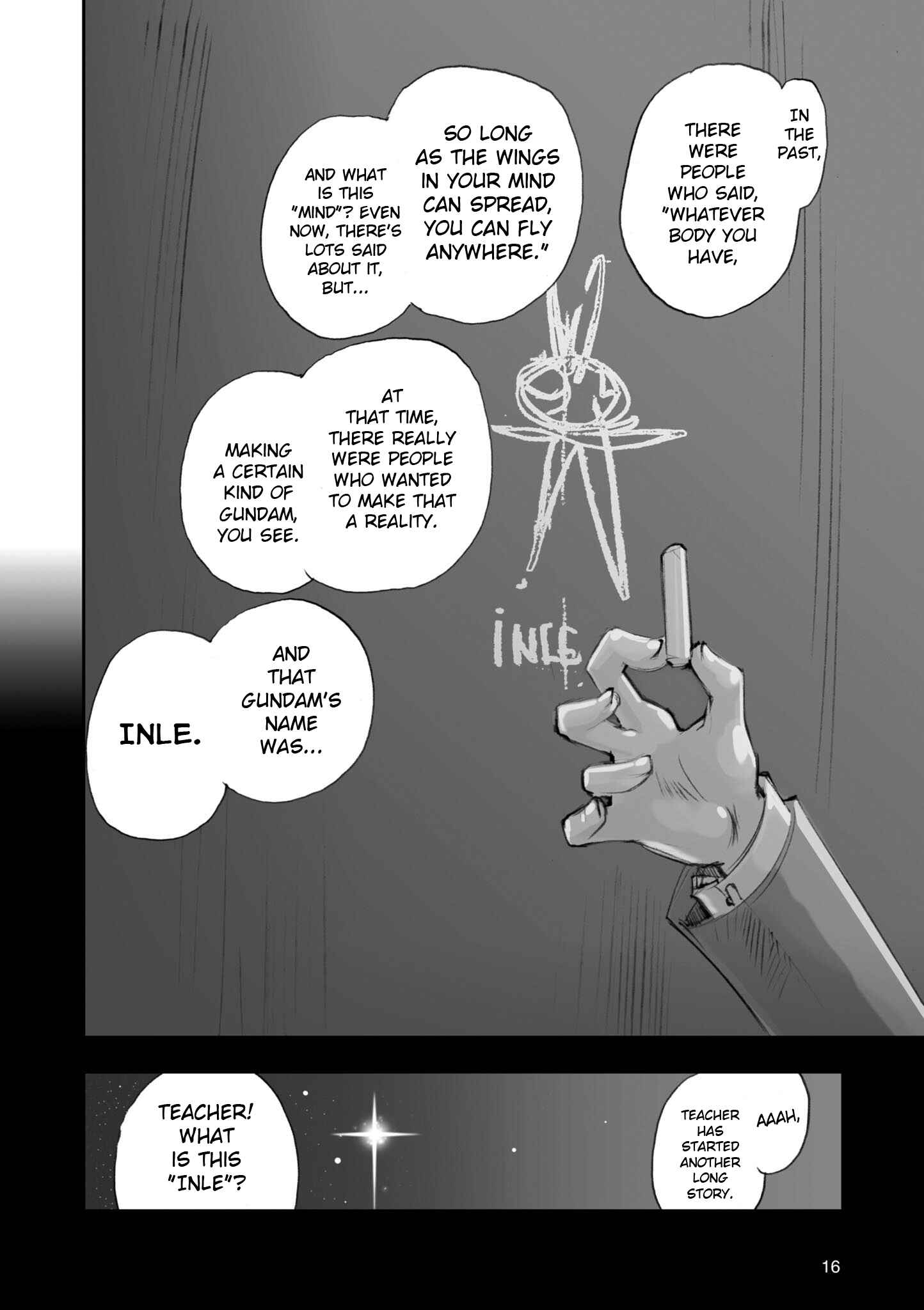 Page 18 Chapter 0 Advance of Zeta Re-Boot: Gundam Inle - Black Rabbit Had a Dream