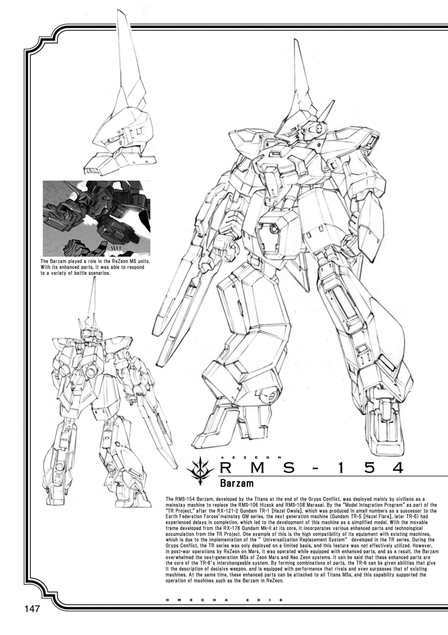 Page 3 Chapter 3.75 Advance of Zeta Re-Boot: Gundam Inle - Black Rabbit Had a Dream