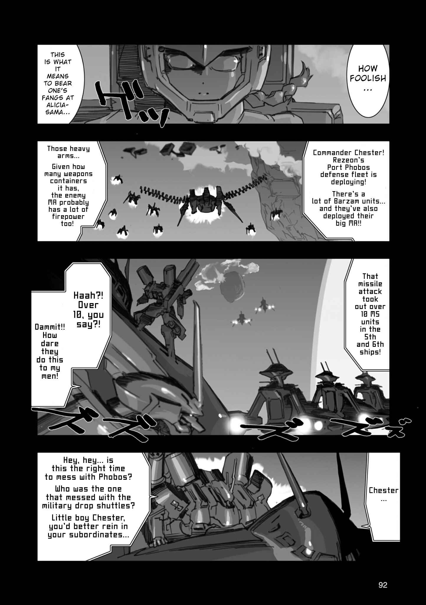 Page 12 Chapter 3 Advance of Zeta Re-Boot: Gundam Inle - Black Rabbit Had a Dream