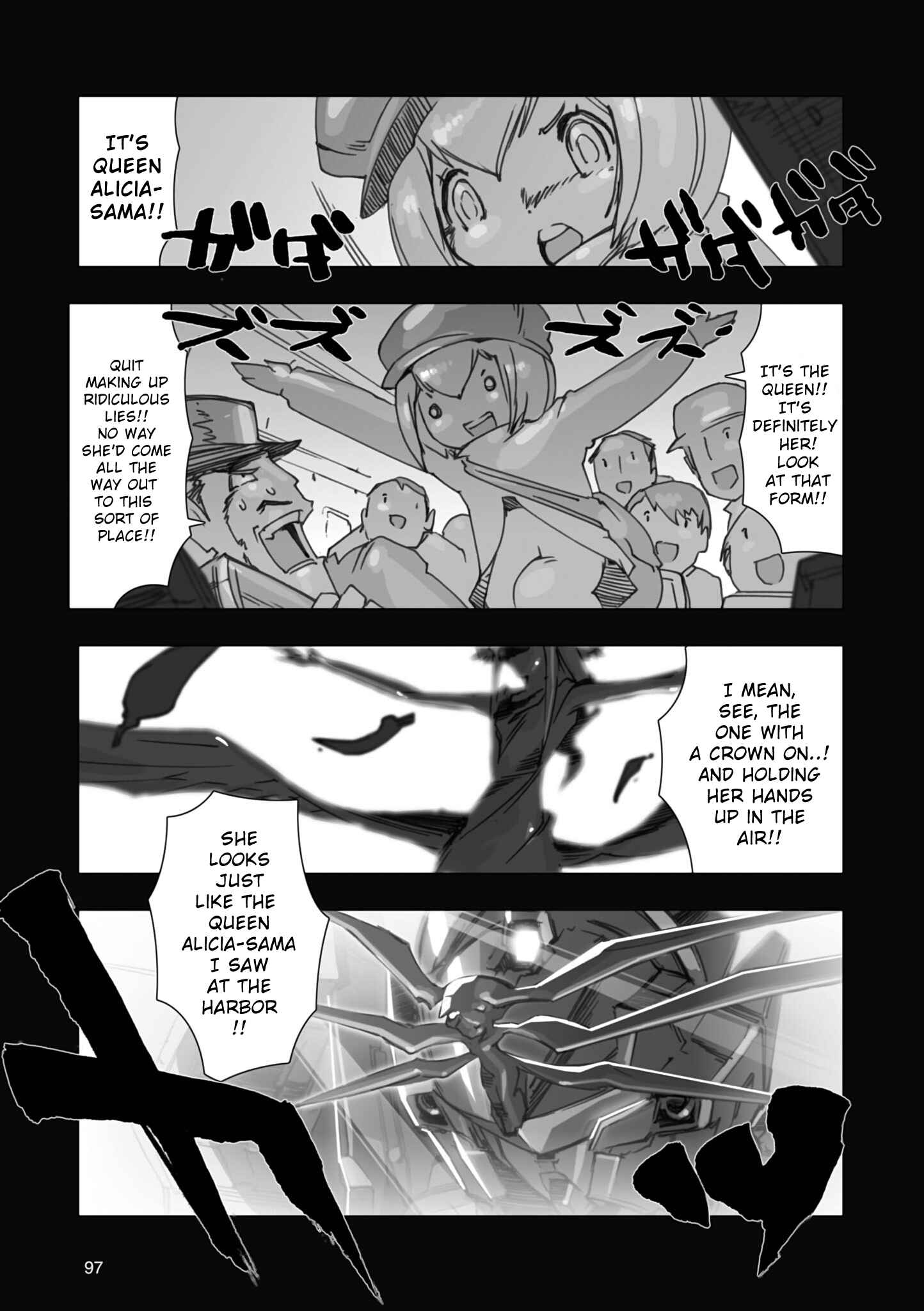 Page 16 Chapter 3 Advance of Zeta Re-Boot: Gundam Inle - Black Rabbit Had a Dream