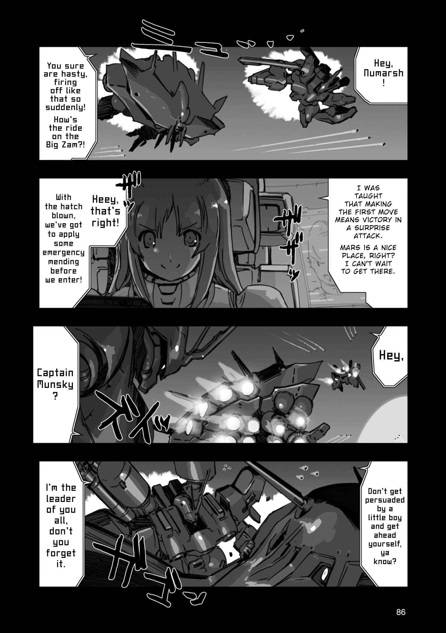 Page 7 Chapter 3 Advance of Zeta Re-Boot: Gundam Inle - Black Rabbit Had a Dream