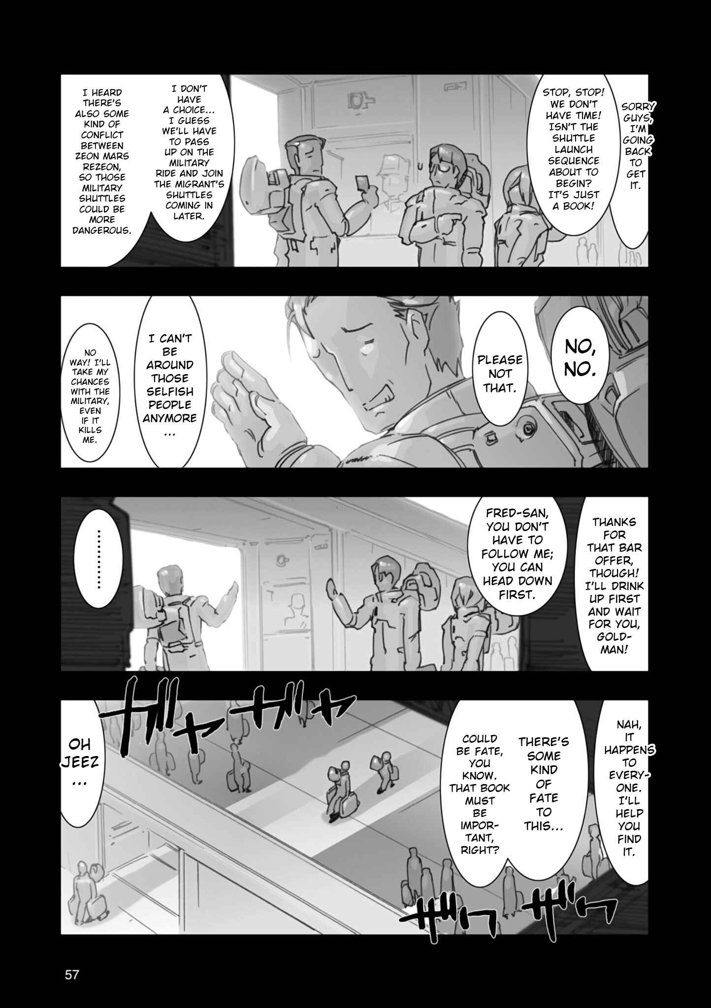 Page 4 Chapter 2 Advance of Zeta Re-Boot: Gundam Inle - Black Rabbit Had a Dream