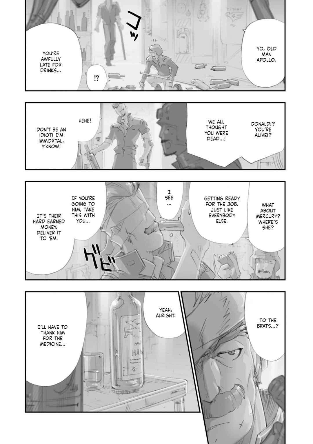Page 16 Chapter 6 Advance of Zeta Re-Boot: Gundam Inle - Black Rabbit Had a Dream