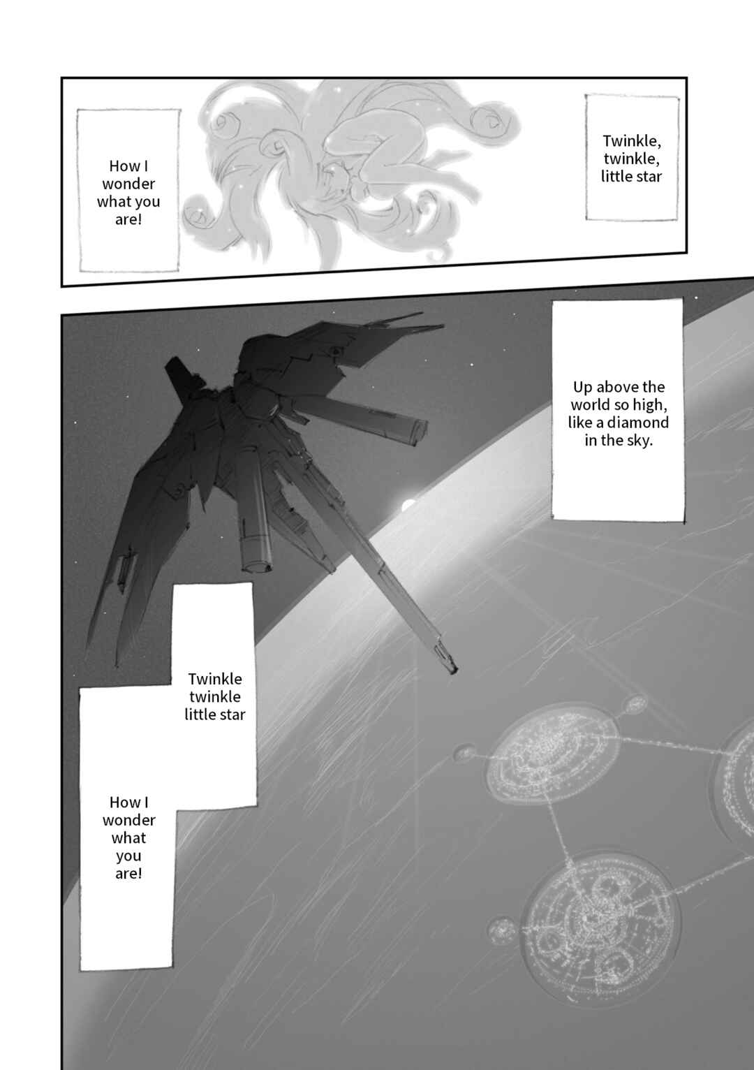Page 14 Chapter 5 Advance of Zeta Re-Boot: Gundam Inle - Black Rabbit Had a Dream