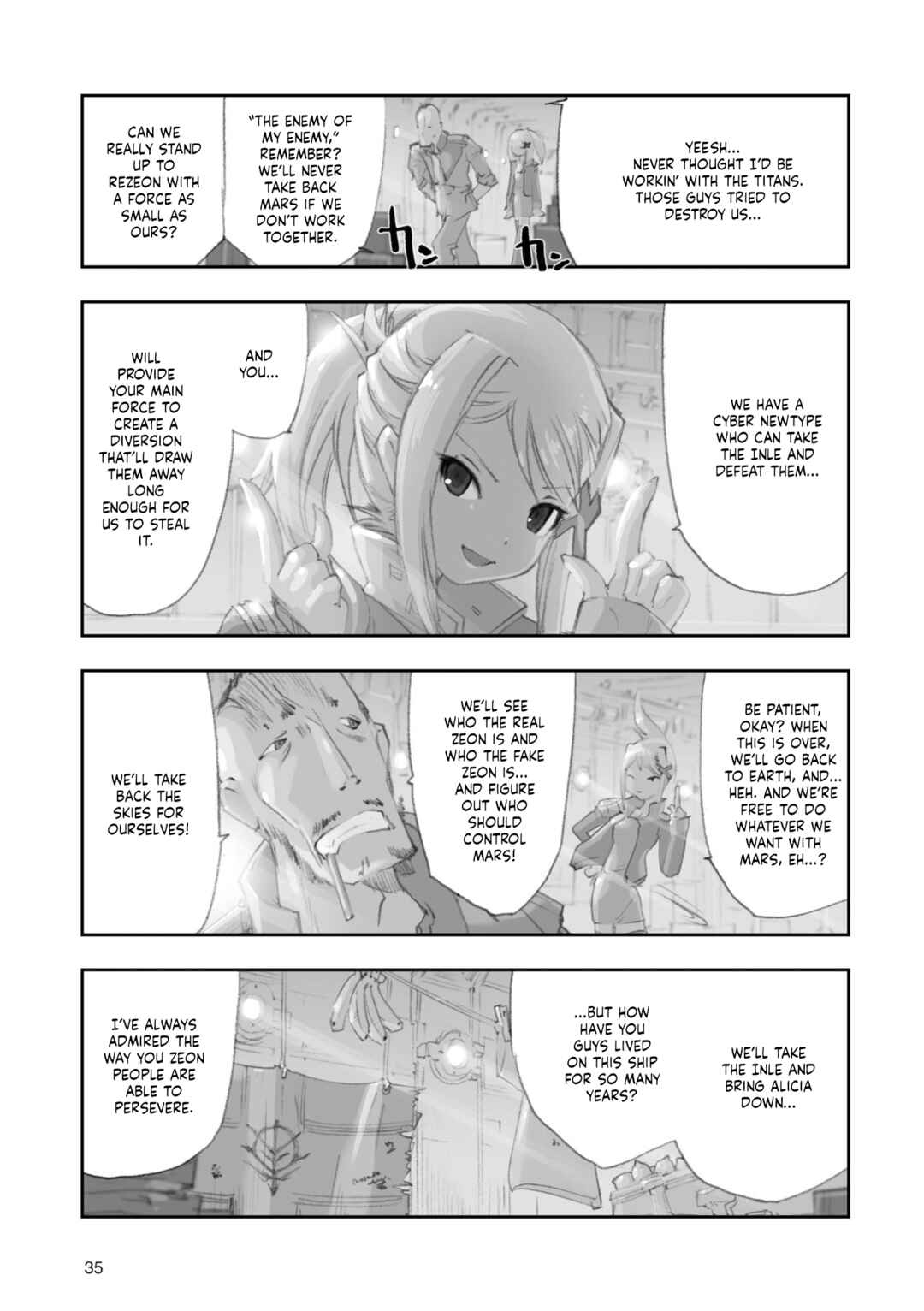 Page 6 Chapter 5 Advance of Zeta Re-Boot: Gundam Inle - Black Rabbit Had a Dream