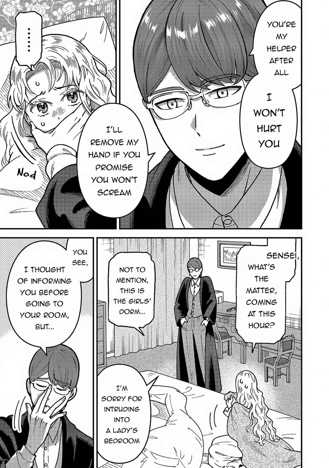 Page 3 Chapter 5 Nenrei Seigentsuki Otome Game no Akuyaku Reijou desu ga, Katabutsu Kishi-sama ga Yuushuu Sugite R Event ga Issai Okinai