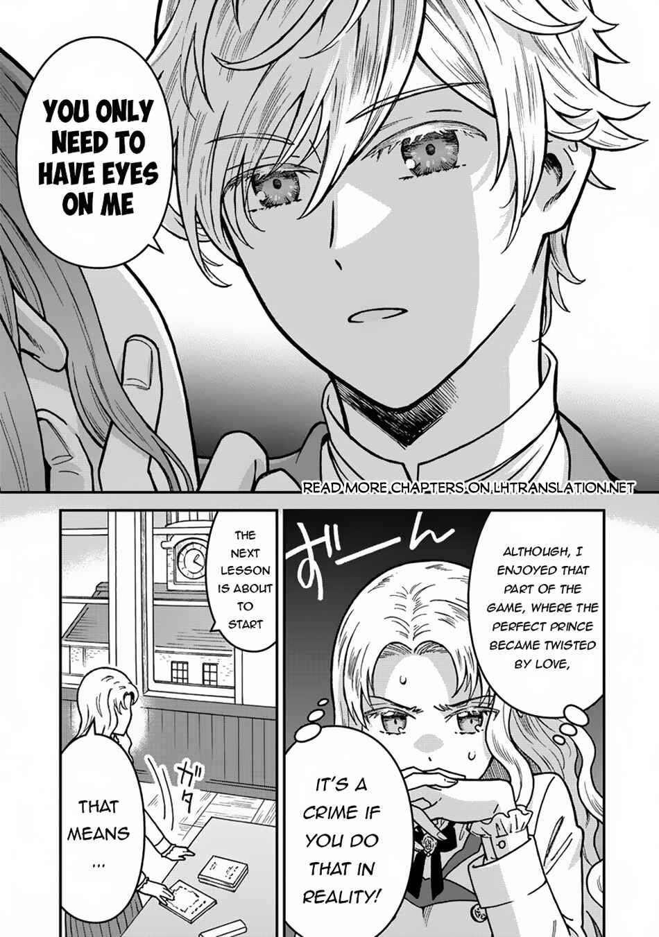 Page 35 Chapter 1 Nenrei Seigentsuki Otome Game no Akuyaku Reijou desu ga, Katabutsu Kishi-sama ga Yuushuu Sugite R Event ga Issai Okinai