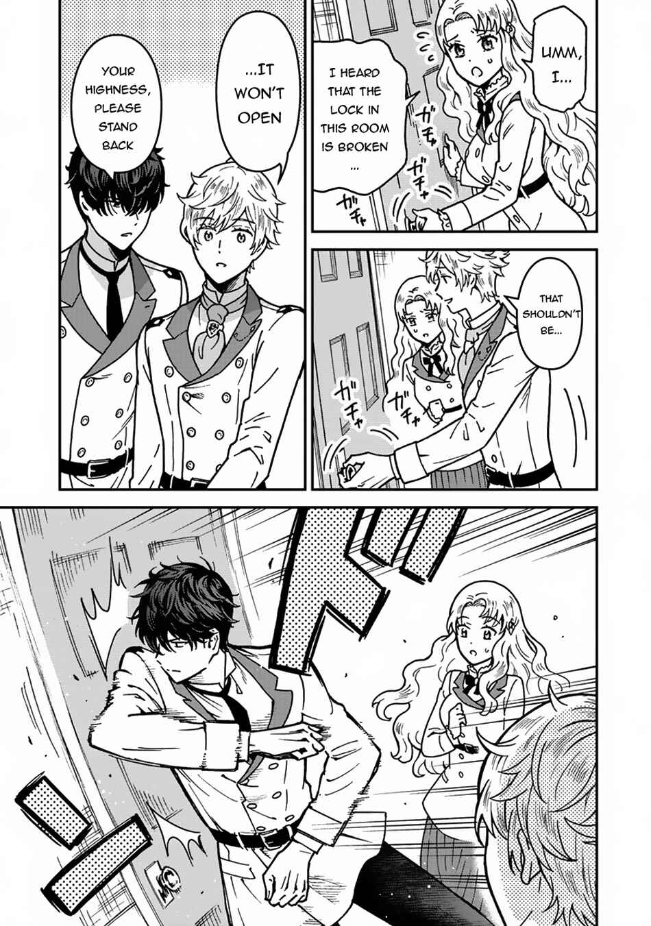 Page 28 Chapter 2 Nenrei Seigentsuki Otome Game no Akuyaku Reijou desu ga, Katabutsu Kishi-sama ga Yuushuu Sugite R Event ga Issai Okinai