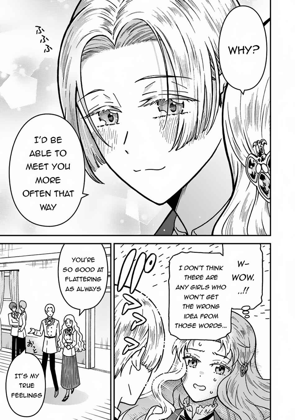 Page 4 Chapter 2 Nenrei Seigentsuki Otome Game no Akuyaku Reijou desu ga, Katabutsu Kishi-sama ga Yuushuu Sugite R Event ga Issai Okinai