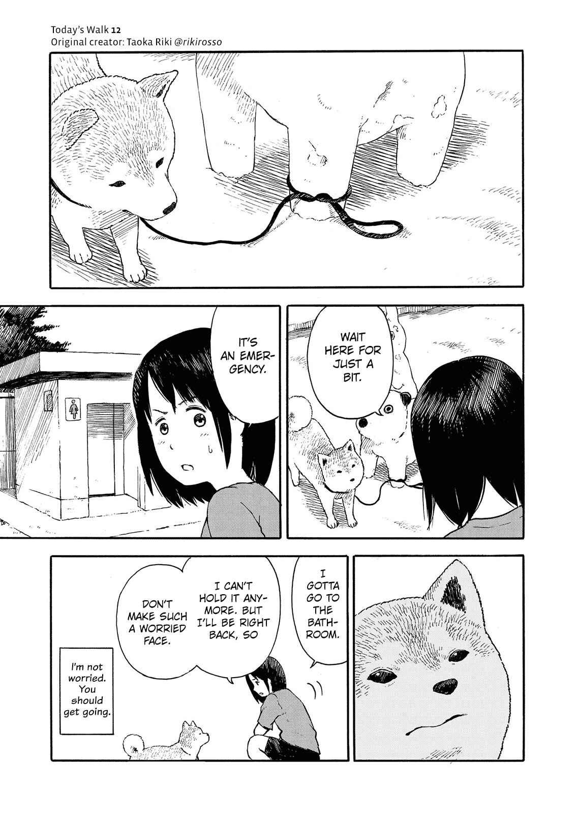 Page 1 Chapter 12 Kyou no Sanponta