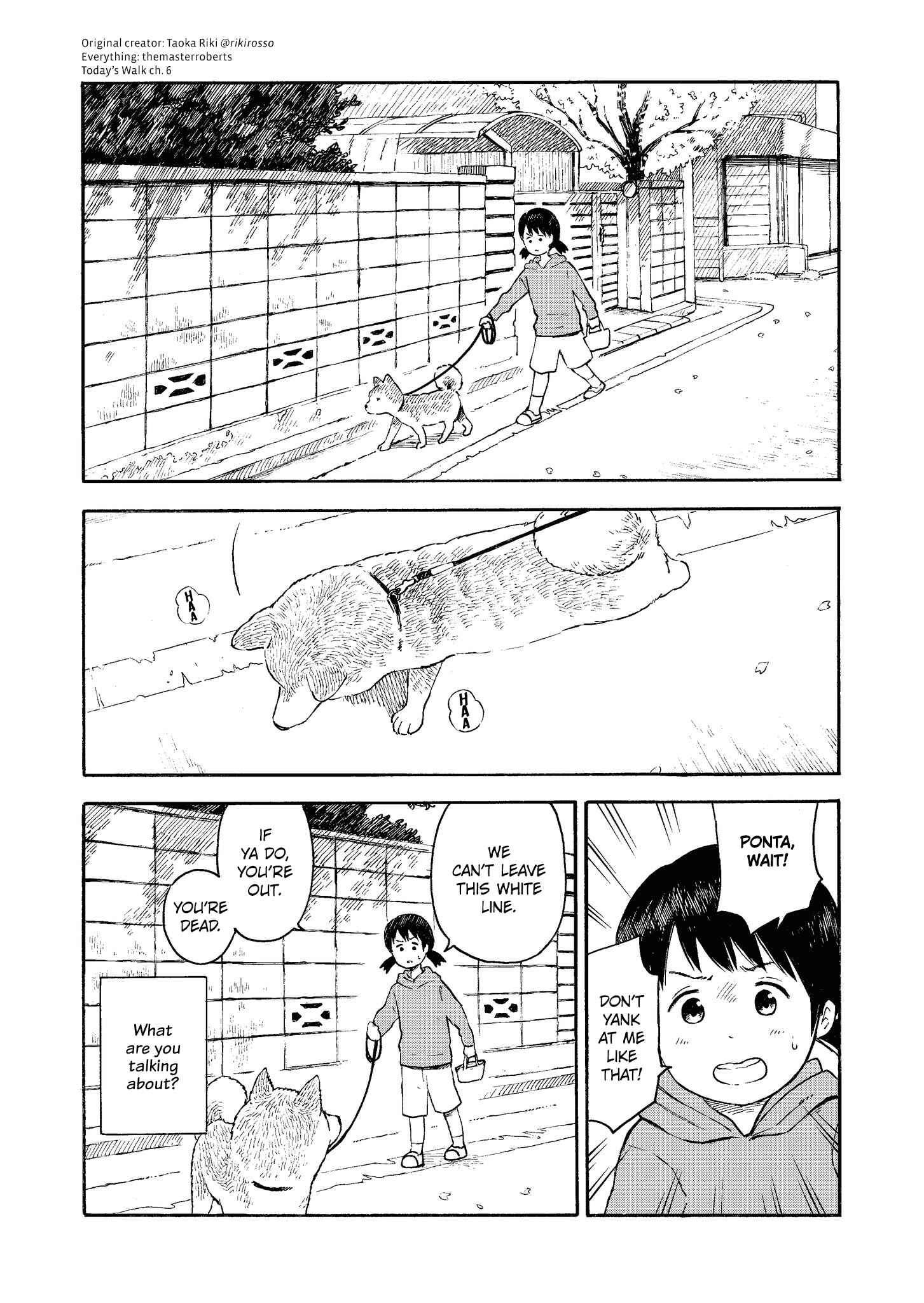 Page 1 Chapter 6 Kyou no Sanponta