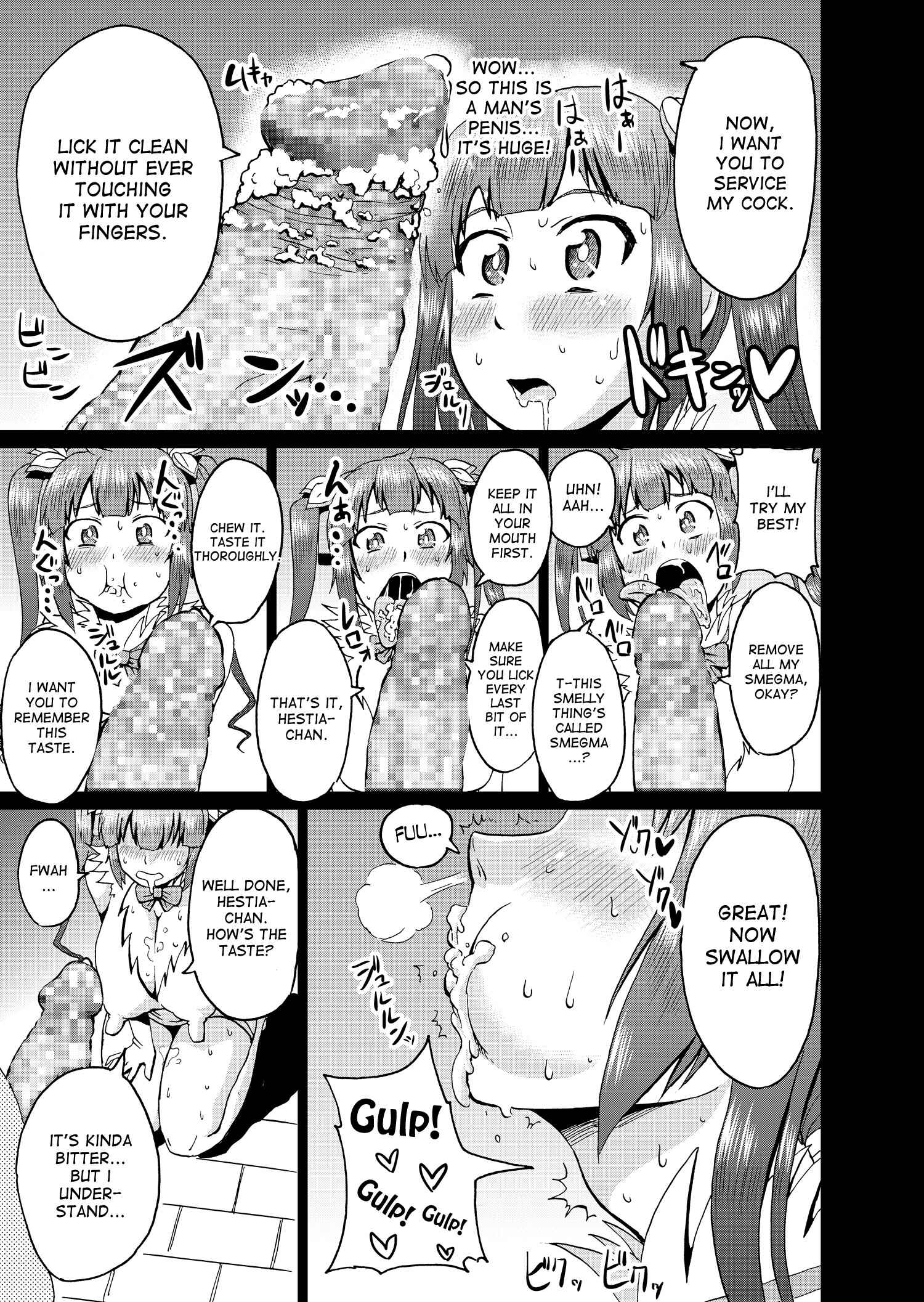 Page 8 Chapter Unknown_9393 Dungeon ni Deai o Motomeru no wa Machigatteiru Darou ka - Bell-kun no Tame ni... (Doujinshi)