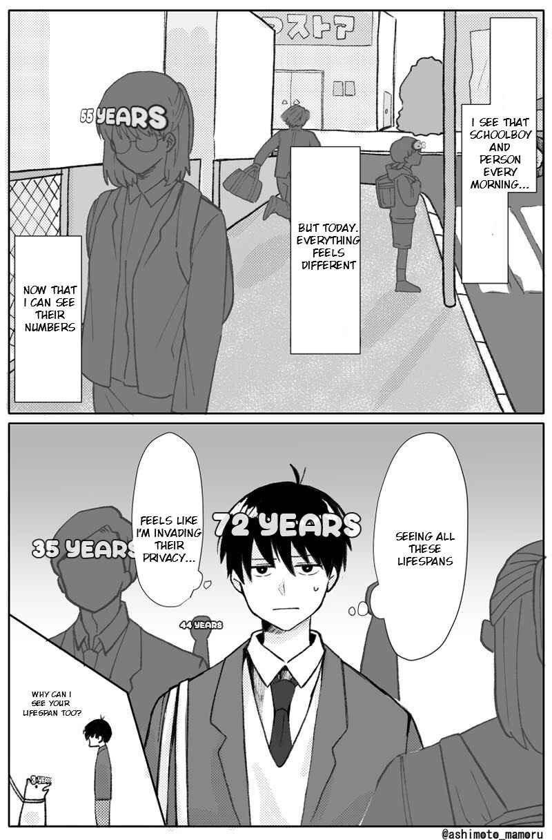 Page 6 Chapter 1 The Story of a Boy Who Can See Lifespans