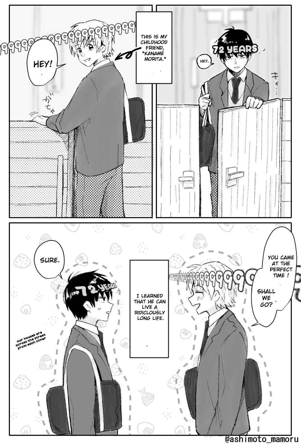 Page 3 Chapter 2 The Story of a Boy Who Can See Lifespans