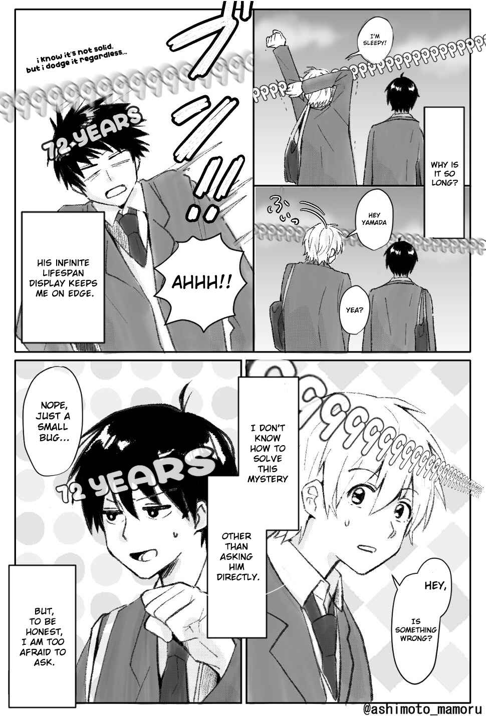 Page 4 Chapter 2 The Story of a Boy Who Can See Lifespans