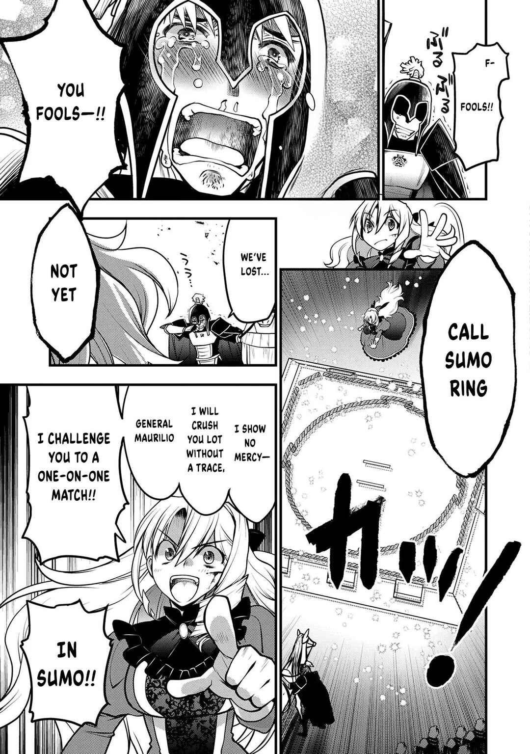 Page 36 Chapter 7 Oozumou Reijou ~Seijo ni Hirateuchi wo Kuratta Shunkan Sumou Budatta Zense wo Omoidashita Akuyaku Reijou no Watashi wa sute Neko Ouji ni Chanko wo Furumaitai Haadosukoidosukoi~