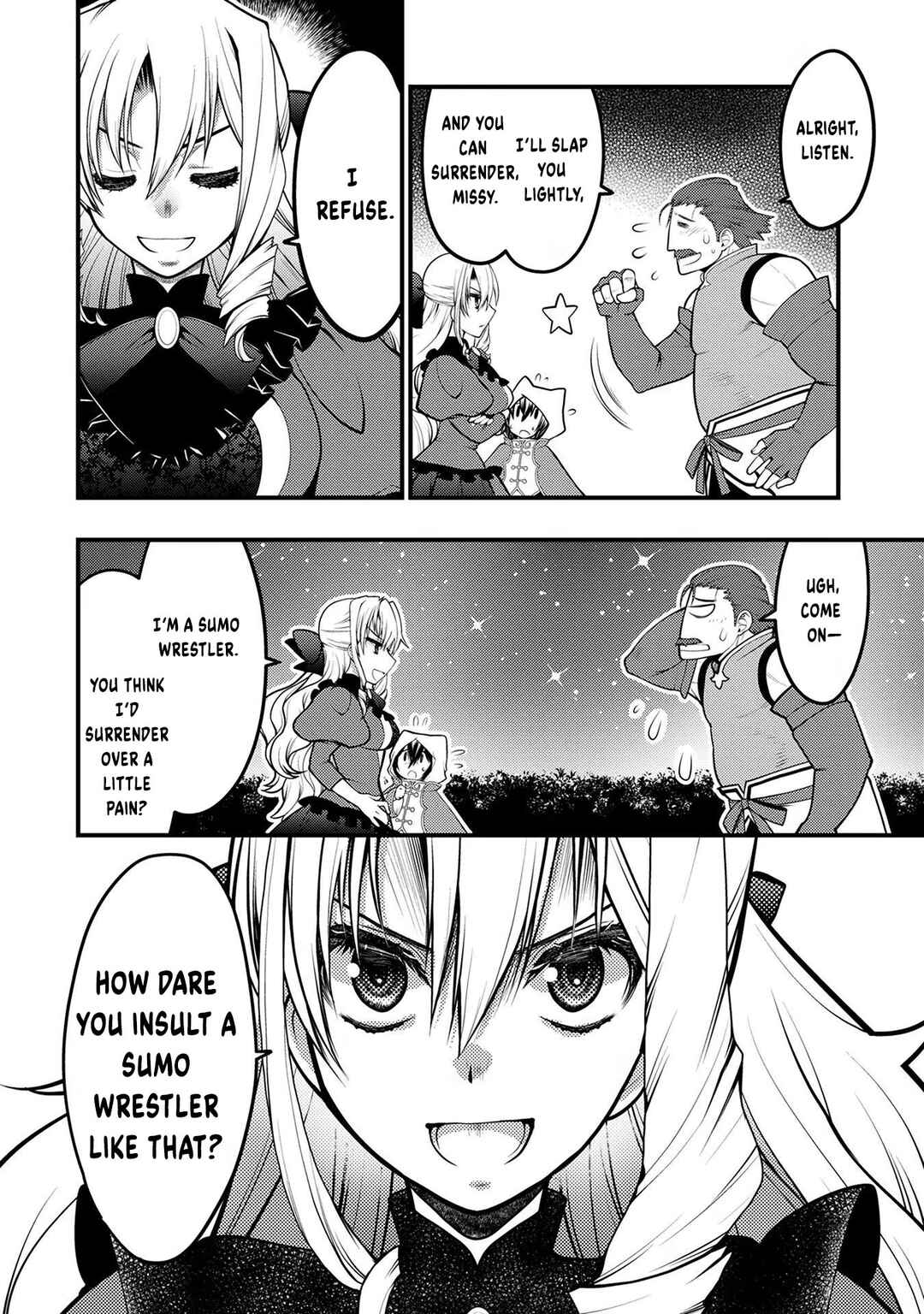 Page 13 Chapter 3 Oozumou Reijou ~Seijo ni Hirateuchi wo Kuratta Shunkan Sumou Budatta Zense wo Omoidashita Akuyaku Reijou no Watashi wa sute Neko Ouji ni Chanko wo Furumaitai Haadosukoidosukoi~