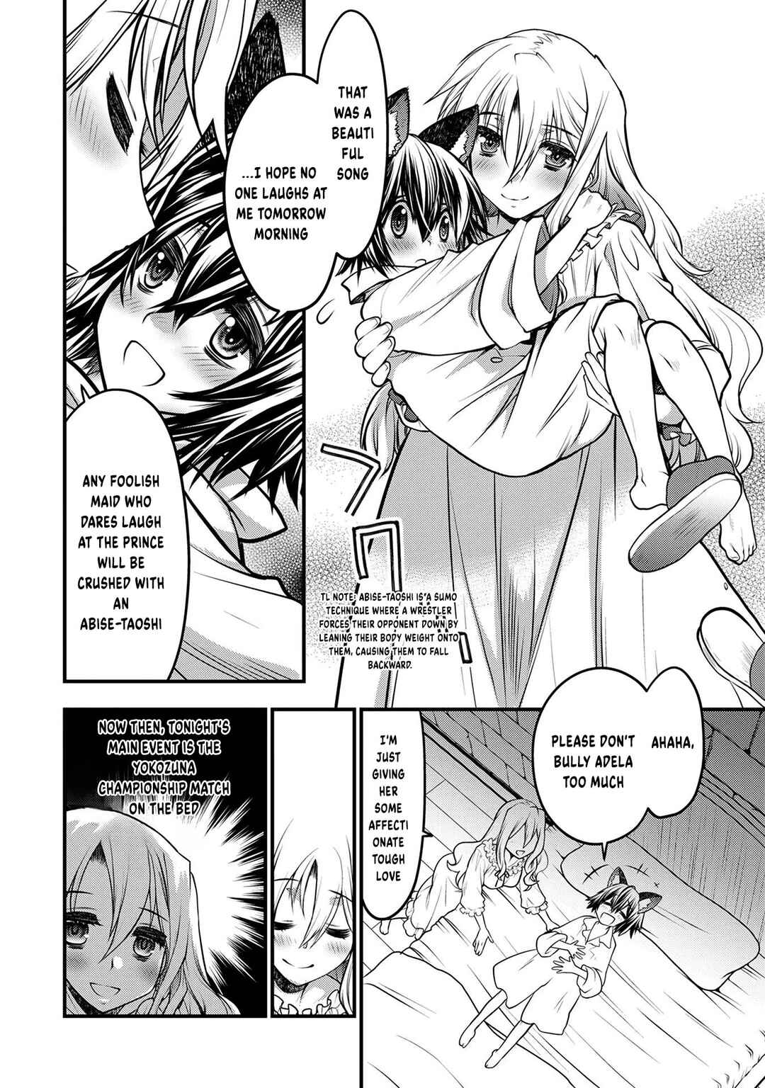 Page 43 Chapter 5 Oozumou Reijou ~Seijo ni Hirateuchi wo Kuratta Shunkan Sumou Budatta Zense wo Omoidashita Akuyaku Reijou no Watashi wa sute Neko Ouji ni Chanko wo Furumaitai Haadosukoidosukoi~