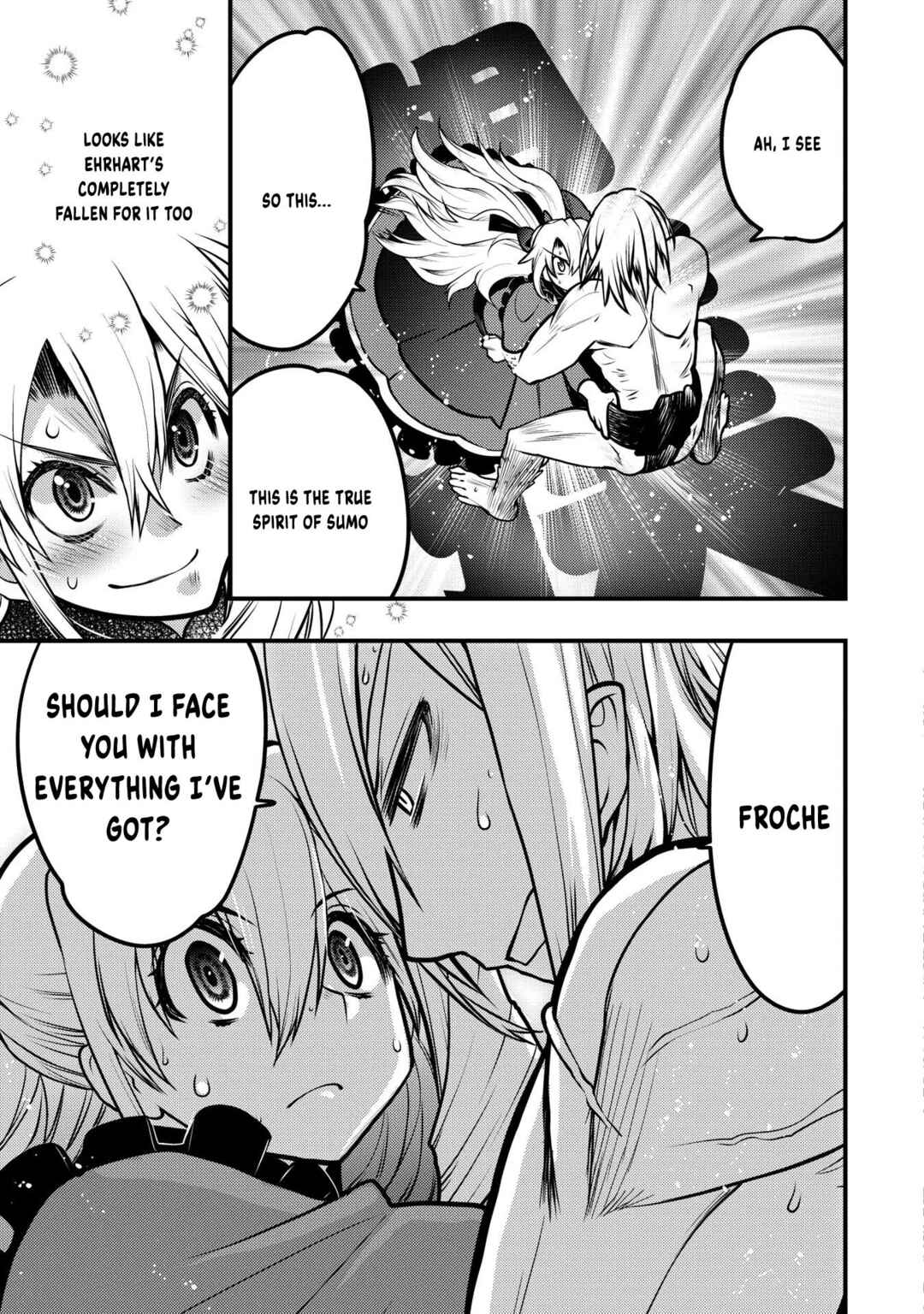 Page 38 Chapter 13 Oozumou Reijou ~Seijo ni Hirateuchi wo Kuratta Shunkan Sumou Budatta Zense wo Omoidashita Akuyaku Reijou no Watashi wa sute Neko Ouji ni Chanko wo Furumaitai Haadosukoidosukoi~