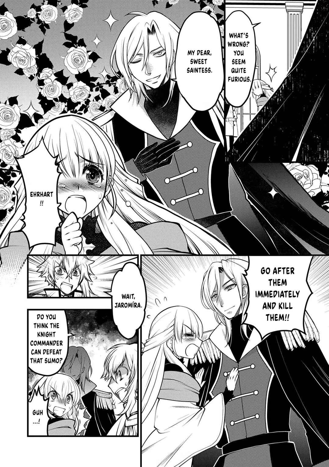 Page 26 Chapter 4 Oozumou Reijou ~Seijo ni Hirateuchi wo Kuratta Shunkan Sumou Budatta Zense wo Omoidashita Akuyaku Reijou no Watashi wa sute Neko Ouji ni Chanko wo Furumaitai Haadosukoidosukoi~