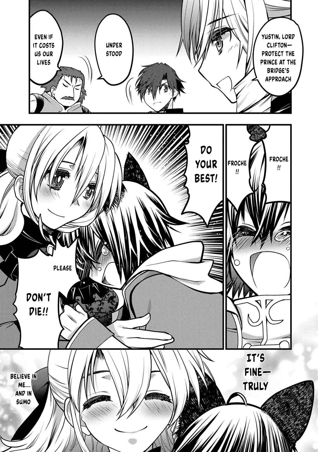 Page 38 Chapter 6 Oozumou Reijou ~Seijo ni Hirateuchi wo Kuratta Shunkan Sumou Budatta Zense wo Omoidashita Akuyaku Reijou no Watashi wa sute Neko Ouji ni Chanko wo Furumaitai Haadosukoidosukoi~