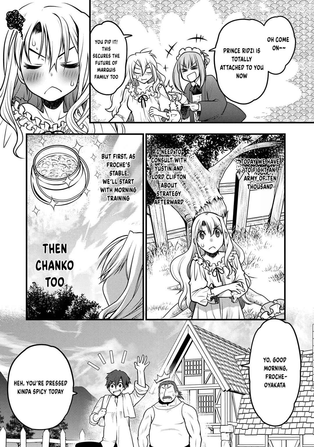 Page 7 Chapter 6 Oozumou Reijou ~Seijo ni Hirateuchi wo Kuratta Shunkan Sumou Budatta Zense wo Omoidashita Akuyaku Reijou no Watashi wa sute Neko Ouji ni Chanko wo Furumaitai Haadosukoidosukoi~