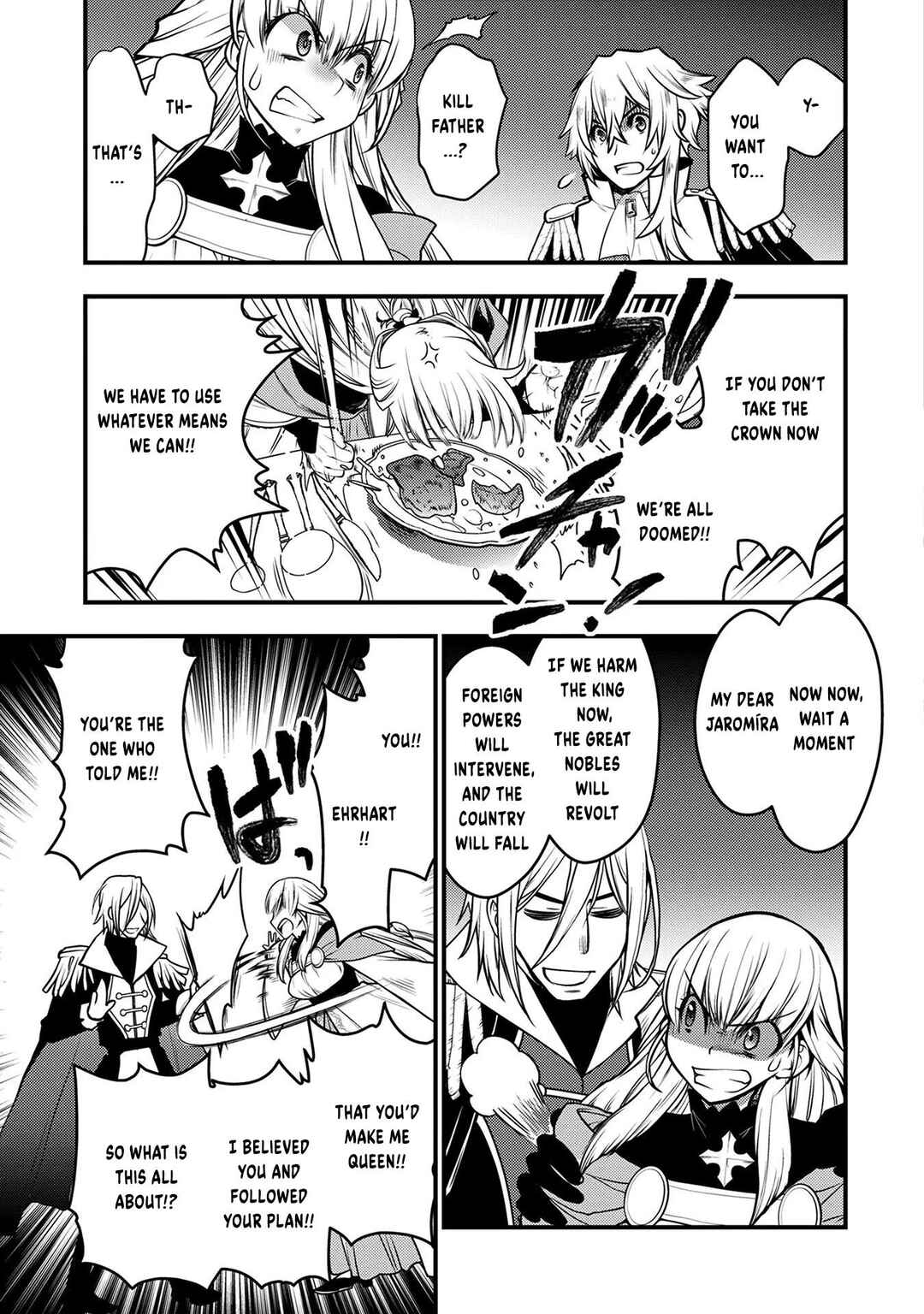 Page 34 Chapter 8 Oozumou Reijou ~Seijo ni Hirateuchi wo Kuratta Shunkan Sumou Budatta Zense wo Omoidashita Akuyaku Reijou no Watashi wa sute Neko Ouji ni Chanko wo Furumaitai Haadosukoidosukoi~