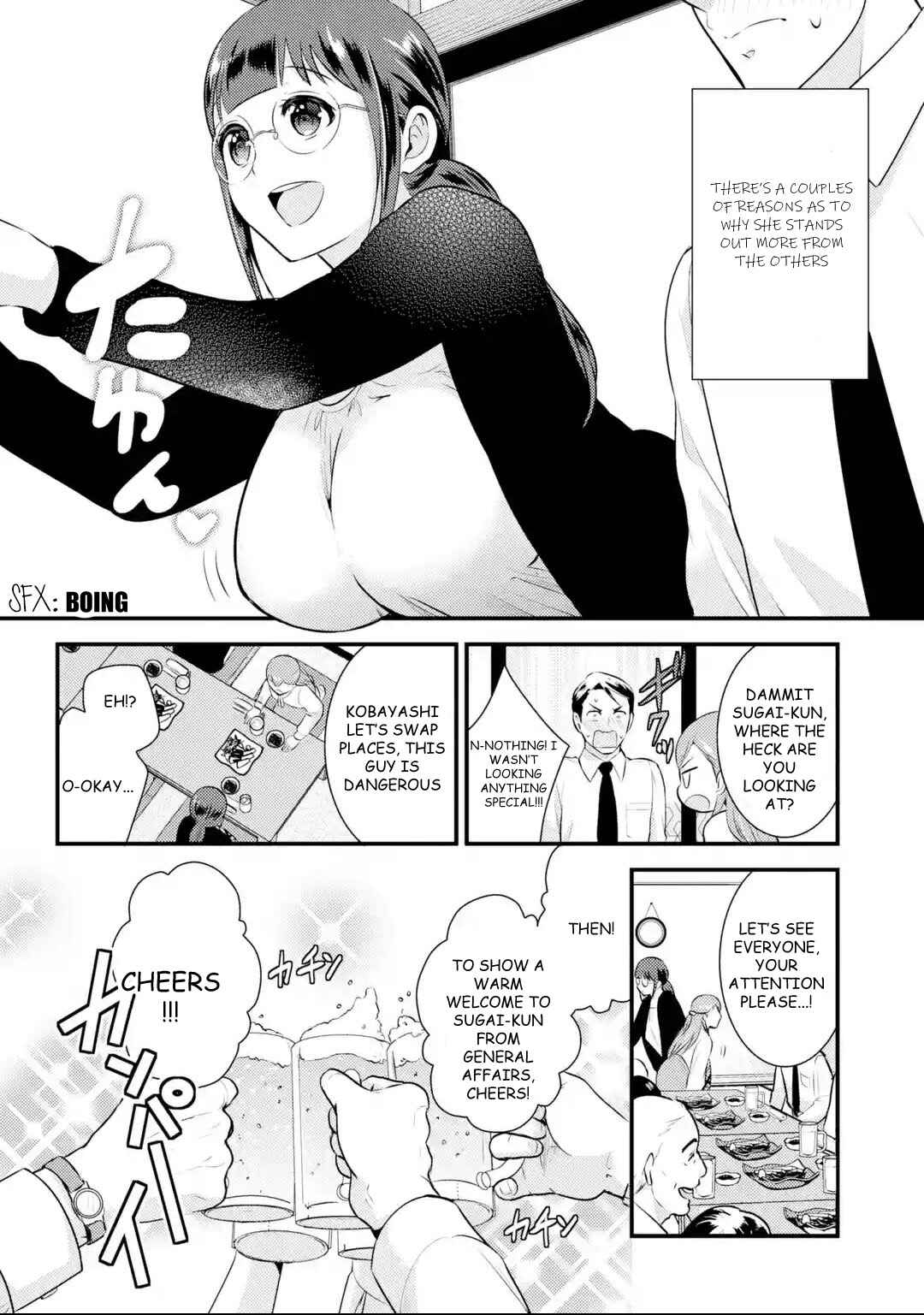 Page 4 Chapter 4 Jimi Joshi x Osekkai Danshi