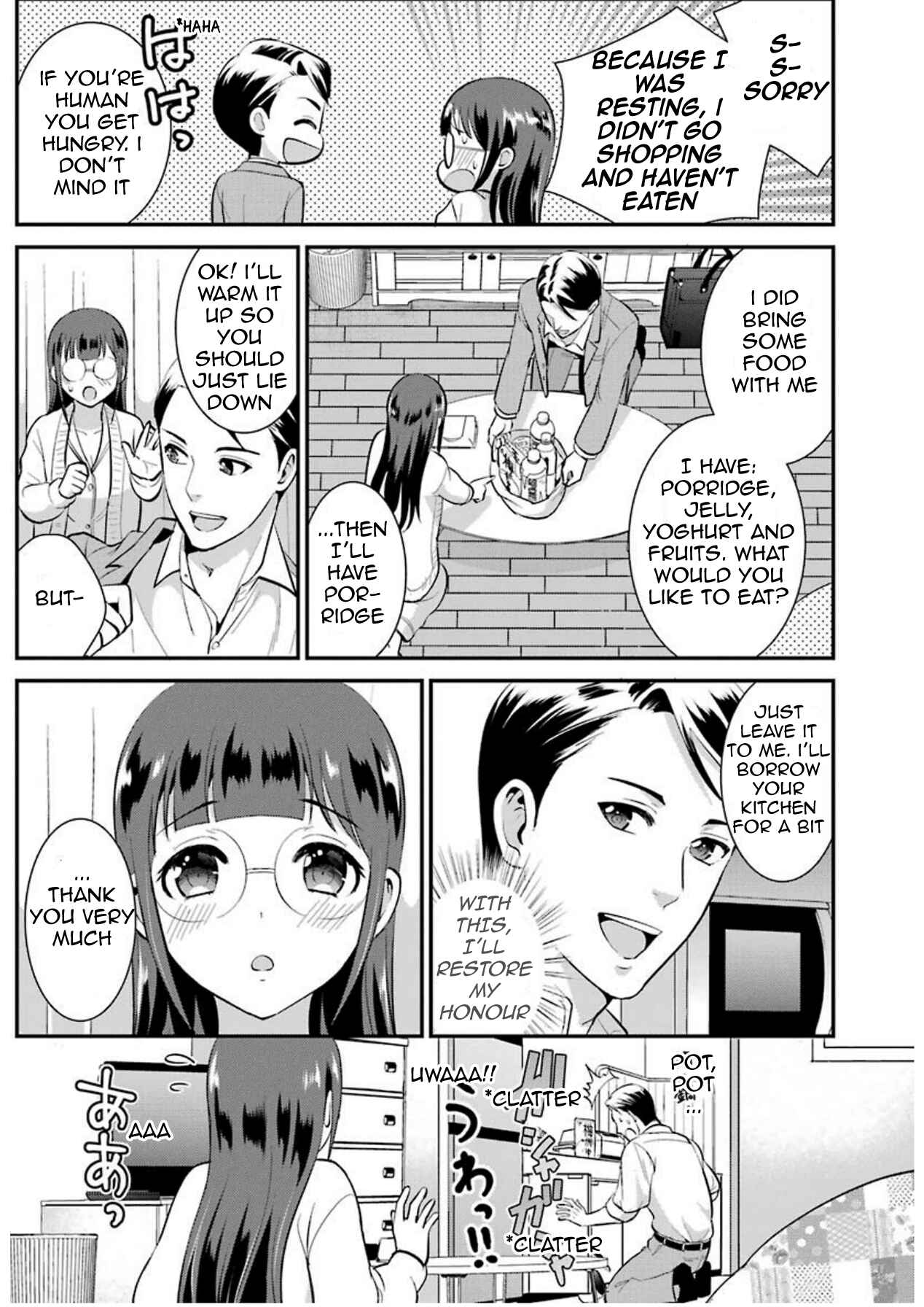Page 6 Chapter 7 Jimi Joshi x Osekkai Danshi