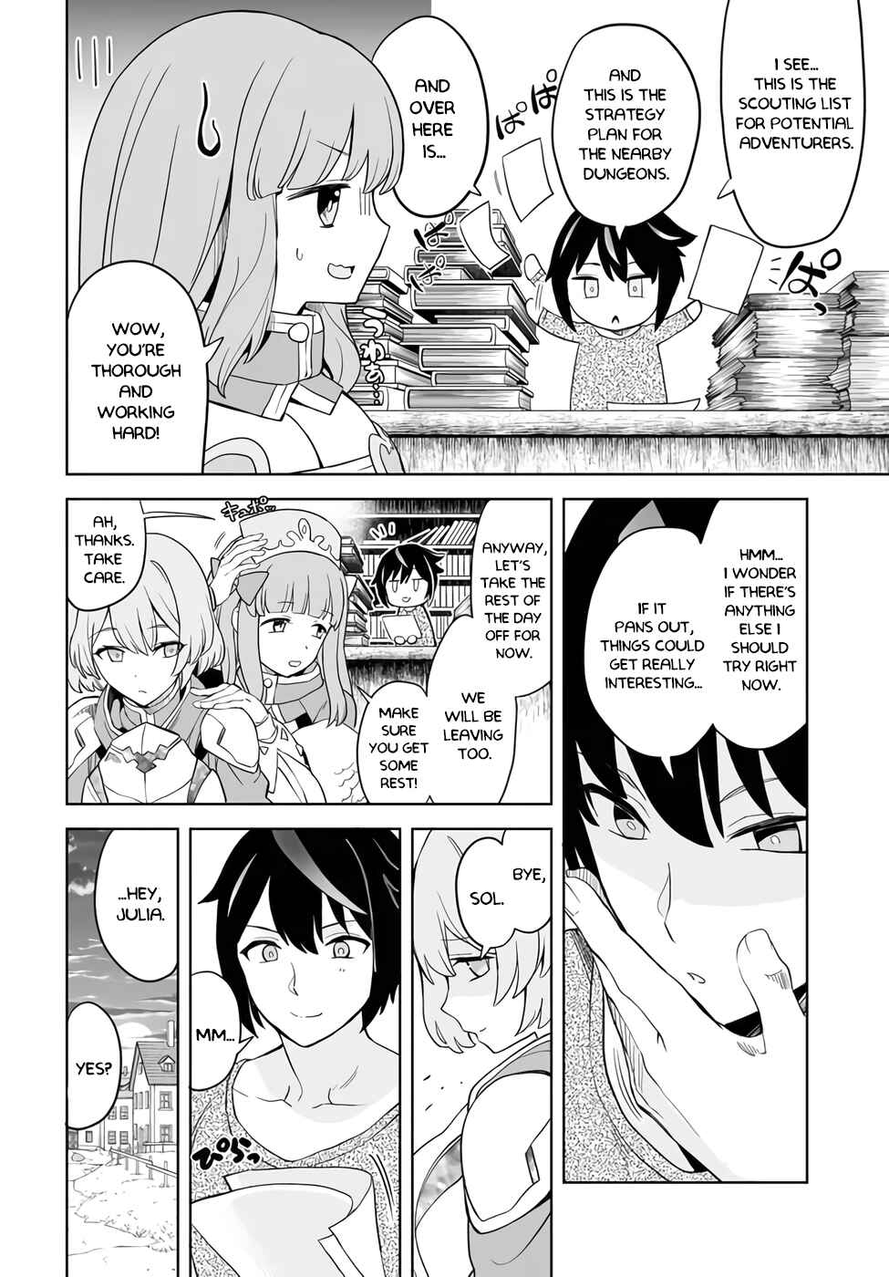 Page 19 Chapter 1.2 Kaibutsu-tachi o Suberu Mono: Saikyou no Shien Tokka Nouryoku de, Kizukeba Sekai Saikyou Party ni!