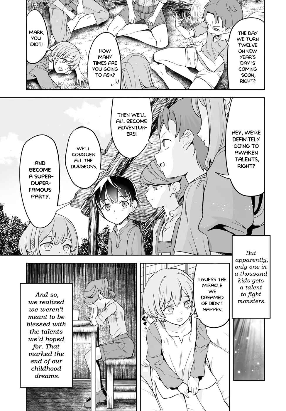 Page 8 Chapter 1.2 Kaibutsu-tachi o Suberu Mono: Saikyou no Shien Tokka Nouryoku de, Kizukeba Sekai Saikyou Party ni!