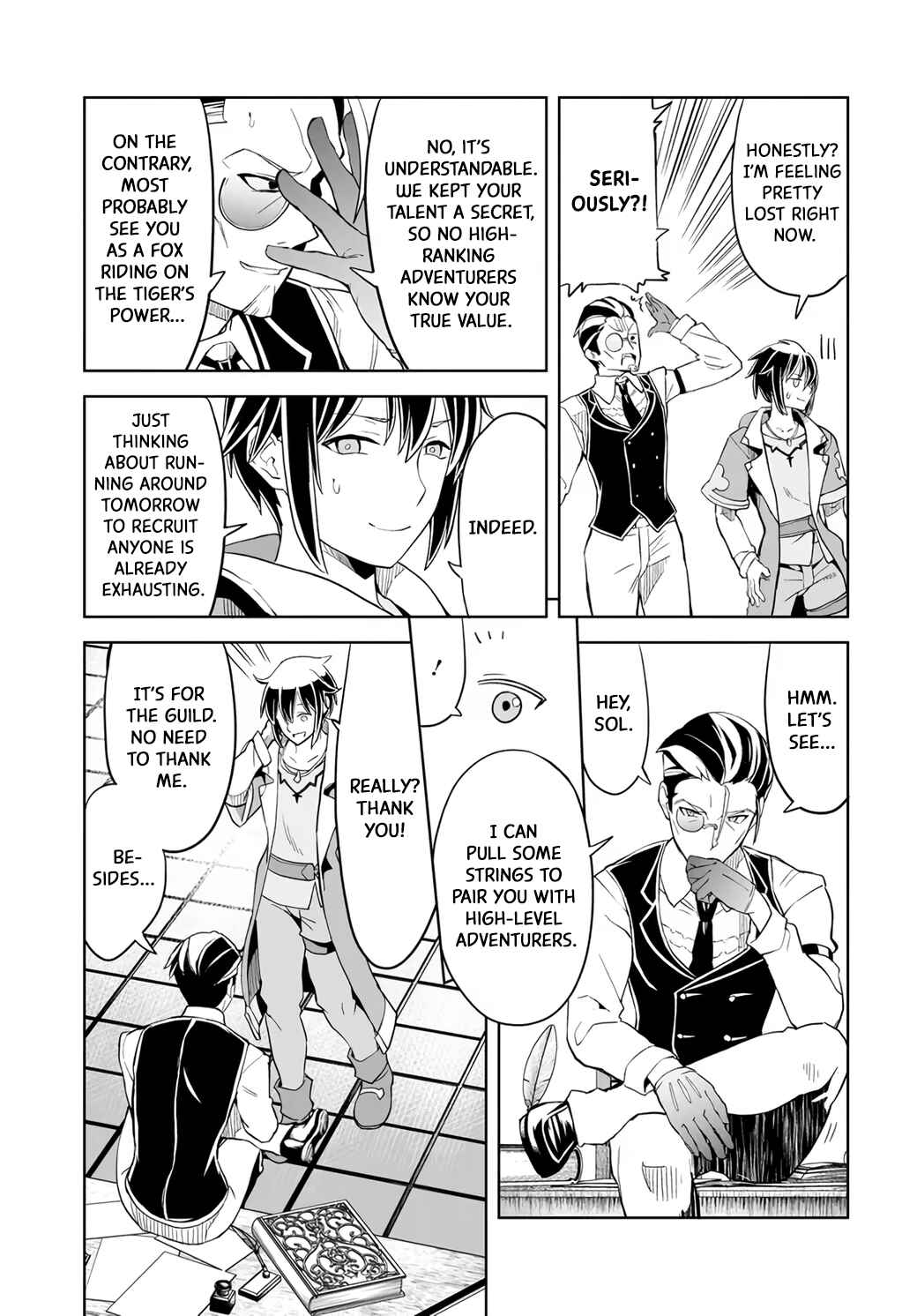 Page 8 Chapter 2.1 Kaibutsu-tachi o Suberu Mono: Saikyou no Shien Tokka Nouryoku de, Kizukeba Sekai Saikyou Party ni!