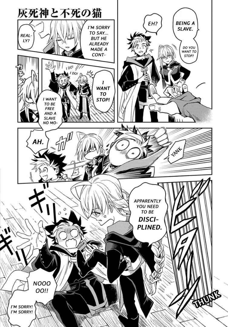 Page 16 Chapter 3 Hai Shinigami to Fushi no Neko
