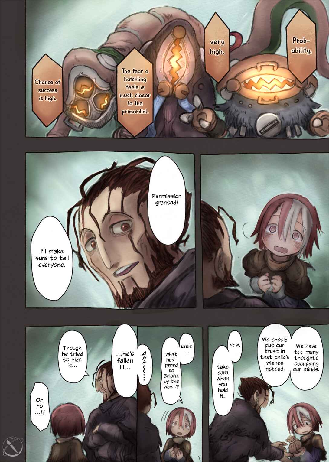 Page 9 Chapter 50 Made In Abyss (Fan Colored)