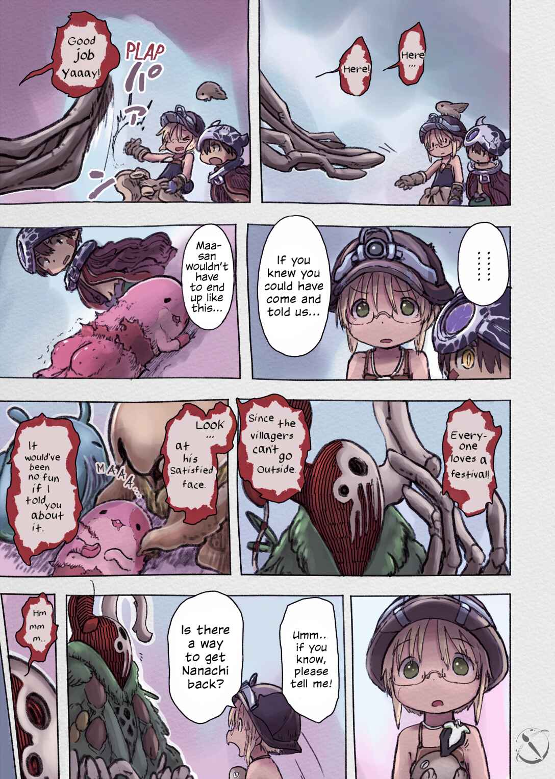 Page 8 Chapter 47 Made In Abyss (Fan Colored)