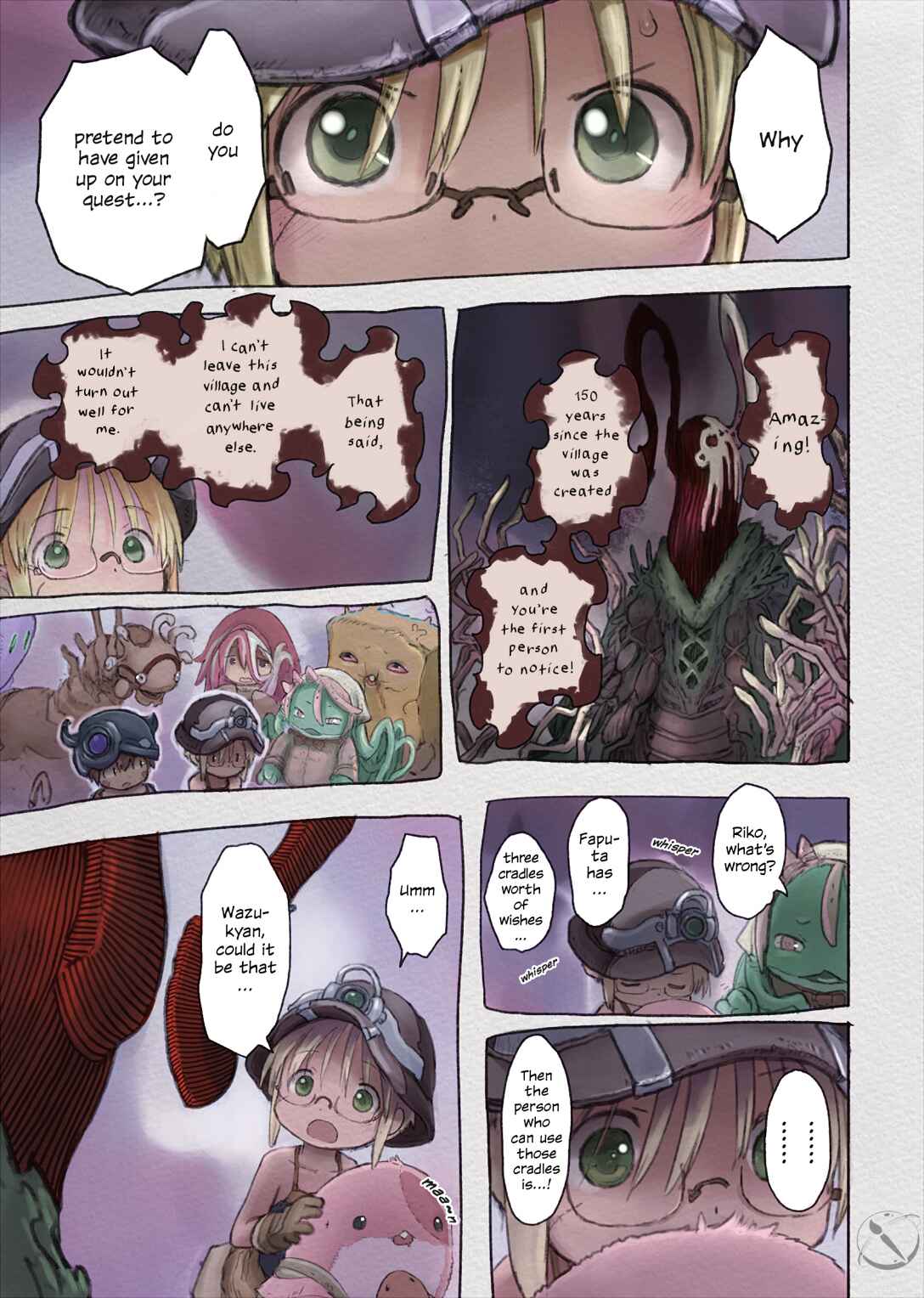 Page 22 Chapter 52 Made In Abyss (Fan Colored)
